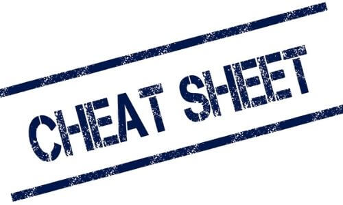 Image of a "CHEAT SHEET" stamp, emphasizing plumbing tips and solutions relevant to homeowners facing drainage issues.