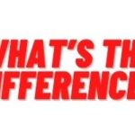 Bold red text "WHAT'S THE DIFFERENCE" on a plain background, emphasizing the comparison of copper and PEX pipes.