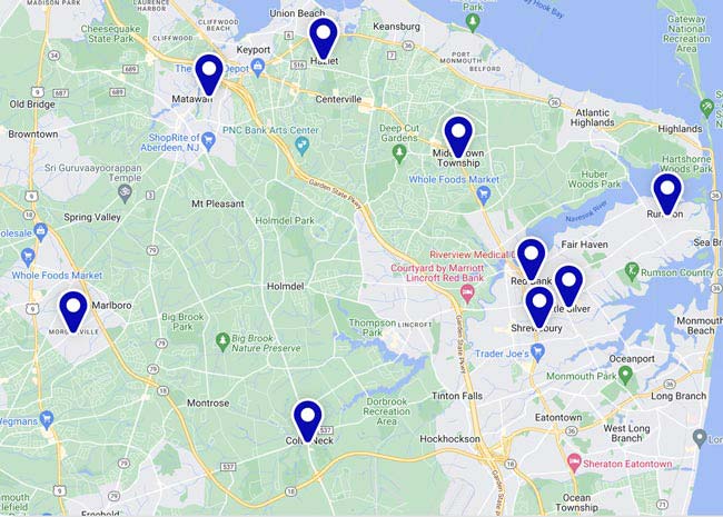 Force Plumbing Service Areas